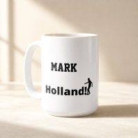 Personalised Holland Soccer Fan Coffee