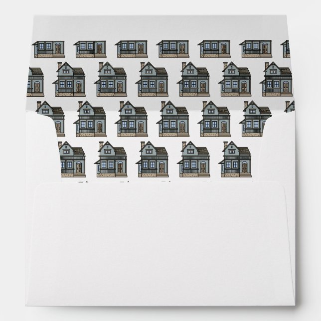 Personalised Home Envelope (Back (Bottom))