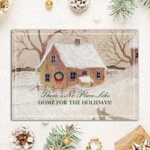 Personalised Home for the Holidays Realtor Holiday Card