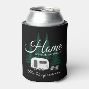 Personalised "Home Is Where You Park It" Can Cooler