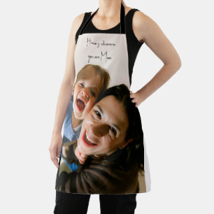 Personalised Home Mum Love Photo Apron