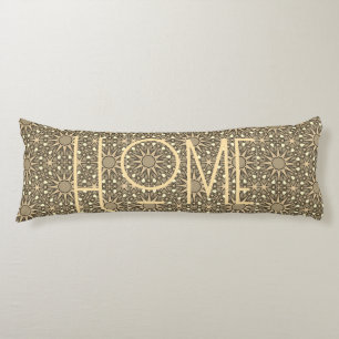 Personalised Home Sunburst Lumbar Pillow
