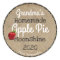 Personalised Homemade Apple Pie Moonshine Label