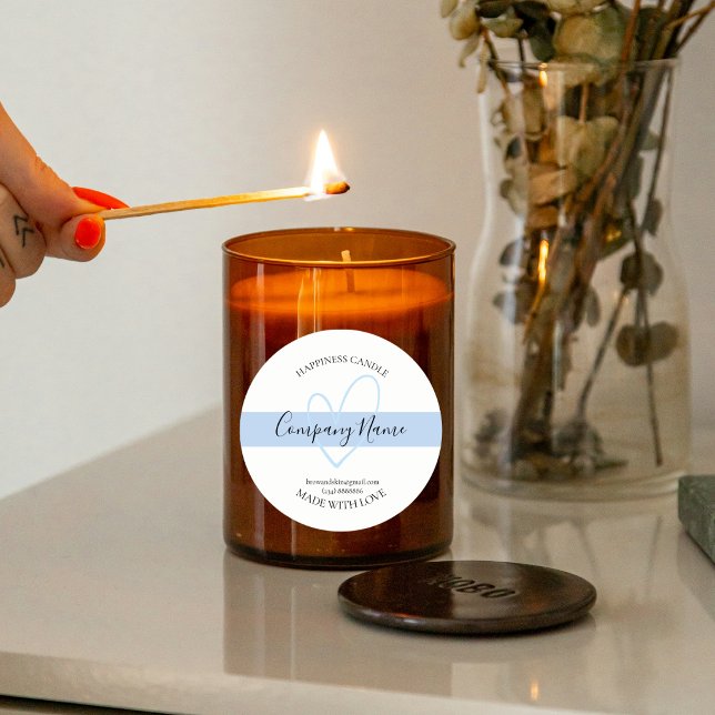 Personalised Homemade Candle Label | Custom Pale  (Creator Uploaded)