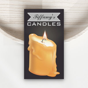 Personalised Homemade Candles   Handmade Candles Business Card
