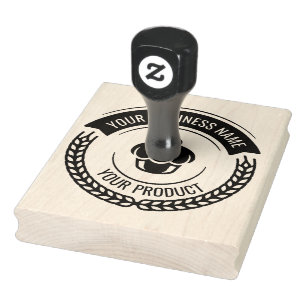Personalised Homemade Logo Custom Large Rubber Sta Stamp