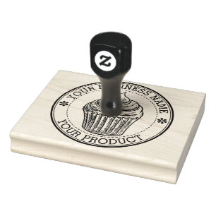 Personalised Homemade Logo Custom Large Rubber Stamp