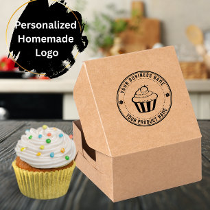 Personalised Homemade Logo Custom Large Rubber Stamp