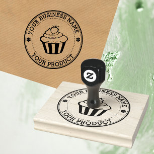 Personalised Homemade Logo Custom Large Rubber Stamp