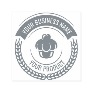 Personalised Homemade Logo Custom Large Self-inking Stamp