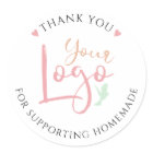 Personalised Homemade Thank you 