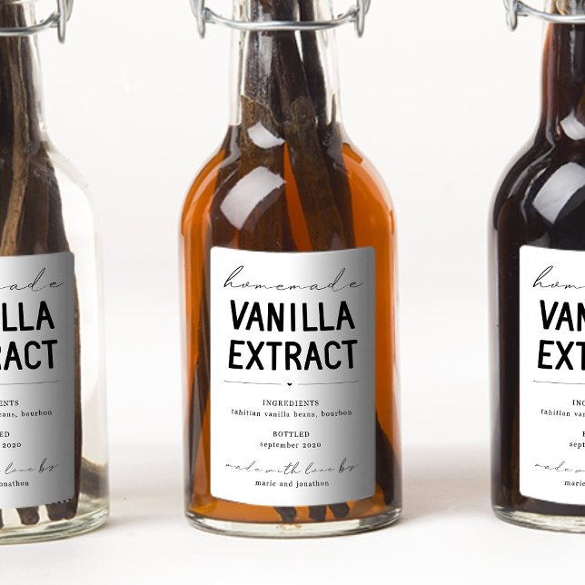 Personalised Homemade Vanilla Extract Label (Creator Uploaded)
