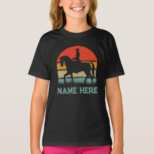Personalised Horse Shirt, Equestrian Tshirt