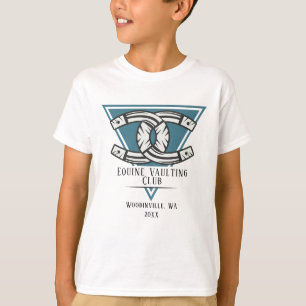 Personalised Horseback Riding Location Date Name T-Shirt