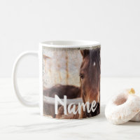 Personalised Horses Ranch Farm Design Coffee Mug