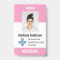 Personalised Hospital Employee Logo & Photo ID Bad