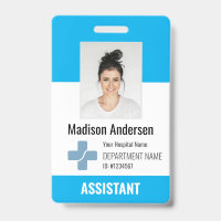 Personalised Hospital Employee Logo & Photo ID