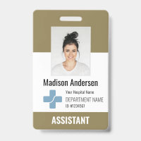 Personalised Hospital Employee Logo & Photo ID