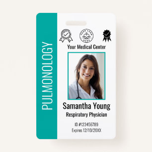 Personalised Hospital Employee Logo & Photo ID ID Badge