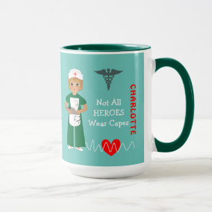 Personalised Hospital Nurse Thank You Appreciation Mug