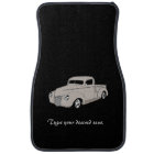 Personalised Hot rod floor mat