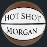 Personalised Hot Shot Basketball<br><div class="desc">Personalised hot shot basketball with your name.</div>