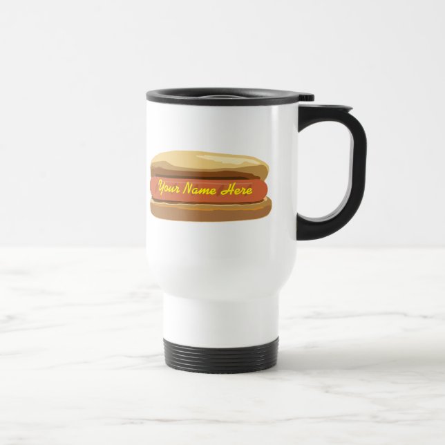 Personalised Hotdog Mug (Right)