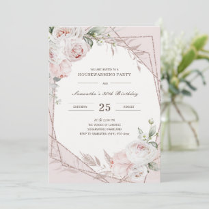 Personalised Housewarming and Birthday Invitation