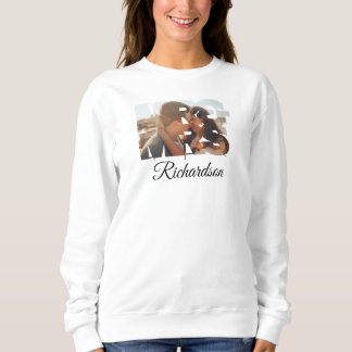Personalised Husband and Wife Honeymoon Gift Idea Sweatshirt