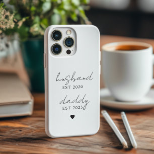 Personalised Husband & Daddy EST Gift iPhone 16 Pro Case