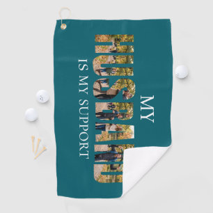 Personalised Husband Photo Collage Towel 