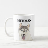 Personalised Husky Dog