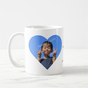 Personalised I Love Grandma 2 Photo Gift Coffee Mug