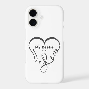 Personalised I Love My Bestie • You = ♥