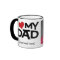 Personalised I Love My Dad Photo Mug