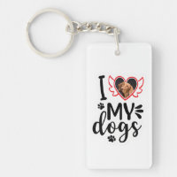 Personalised I Love My Dog Photo