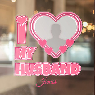 Personalised I Love My Husband – Add Photo & Name