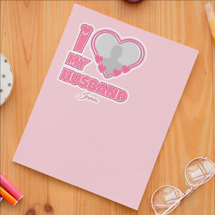 Personalised I Love My Husband – Add Photo & Name