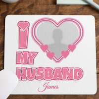 Personalised I Love My Husband – Add Photo & Name