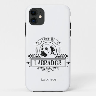 Personalised I love my Labrador Case-Mate iPhone Case