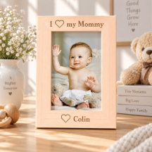 Personalised I Love My Mummy Picture Frame