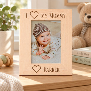 Personalised I Love My Mummy Picture Frame