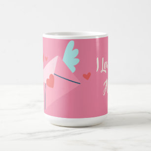 Personalised I Love You Letter Valentines Day Mug
