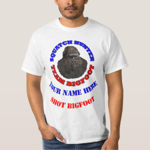 Personalised I shot Bigfoot T-Shirt