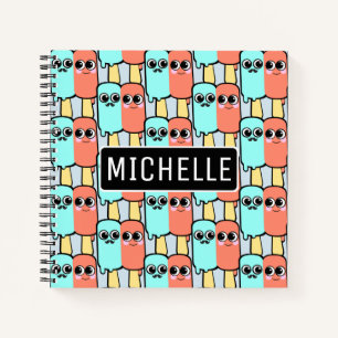 Personalised Ice Cream Couple Notebook