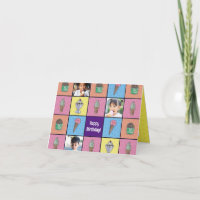 Personalised Ice Cream Photo Birthday Card