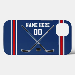 Personalised, Ice Hockey Phone Cases, MANY BRANDS iPhone 13 Case