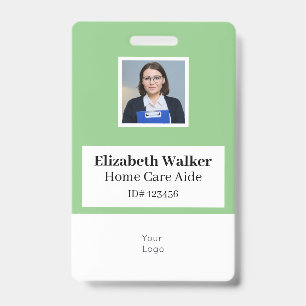 Personalised ID Photo Badge Double Sided