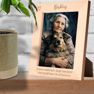 Personalised If Love Could Have Kept You Here Etched Frames
