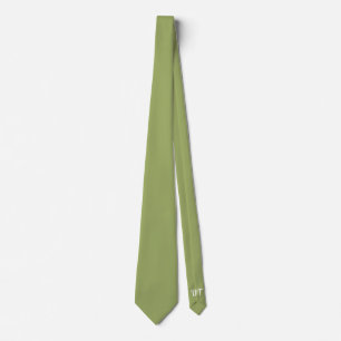 Personalised Iguana Green Wedding Groom Tie